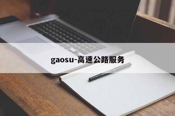 gaosu-高速公路服務(wù)